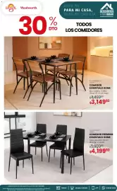 Catálogo Woolworth Página 17: Comedor premium essentials home €4.199,93, Comedor essentials home €3.149,93
