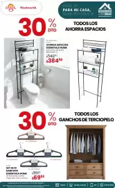 Catálogo Woolworth Página 23: Essentials home - set de 10 ganchos de terciopelo €69,93