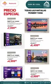 Catálogo Woolworth Página 27: Pioneer - smart tv 55 modelo.ple-55g23uhd €7.999,90