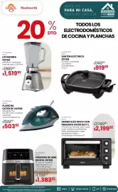 Catálogo Woolworth Página 3: Oster - plancha de vapor €503,92, Oster - sarten electrico €919,92