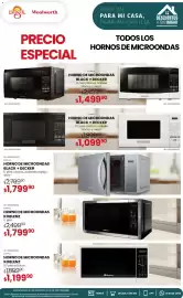 Catálogo Woolworth Página 8: Koblenz - horno de microondas €1.199,90, Black and decker - horno de microondas €1.499,90