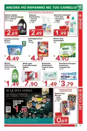 Volantino Eurospar Pagina 11: Rotoli maxi 2 veli 800 strappi Buffalo €7,90, Napisan disinfettante classico €2,49