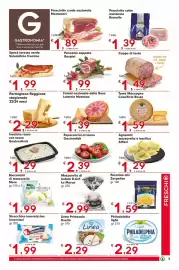 Volantino Eurospar Pagina 3: Fontal nazionale della Rosa Latteria Montano €1,39, Parmigiano Reggiano stagionato €2,29