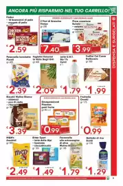 Volantino Eurospar Pagina 9: Patasnella barchette Pizzoli €2,39, Frollini Col Cuore Galbusera €1,99