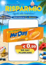 Volantino Magazzini del Risparmio Pagina 10: Mr Day Plumcake €0,99