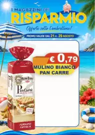 Volantino Magazzini del Risparmio Pagina 16: Mulino Bianco Pan Carre €0,79