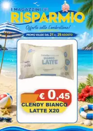 Volantino Magazzini del Risparmio Pagina 24: Clendy bianco latte €0,45