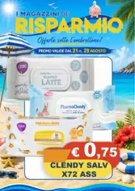 Volantino Magazzini del Risparmio Pagina 26: Clendy salvette baby €0,75