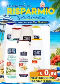 Volantino Magazzini del Risparmio Pagina 9: Neutroderma Bagno €0,89