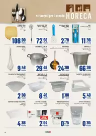 Volantino Gruppo di Palo Pagina 12: Padella alta antiaderente tender alu €24,98, Bacinella in polipropilene €1,88