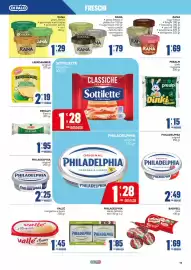 Volantino Gruppo di Palo Pagina 19: Philadelphia formaggio fresco senza lattosio €1,85, Babybel mini €1,69