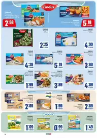 Volantino Gruppo di Palo Pagina 22: Findus Tentazioni di gusto Mazzancolle €3,89, Findus filetti di merluzzo €5,19
