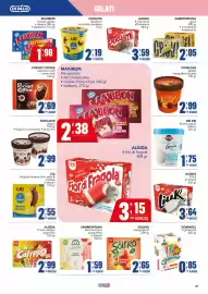 Volantino Gruppo di Palo Pagina 25: Algida croccante all'amarena €3,59, Solero orange burst €2,65