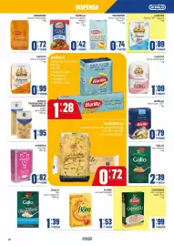 Volantino Gruppo di Palo Pagina 28: Granoro farina manitoba tipo 0 €0,74, Divella farina di grano tenero tipo "00" €0,42