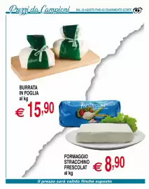Volantino Centro Oceano Pagina 15: Burrata in foglia €15,90