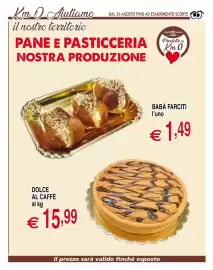 Volantino Centro Oceano Pagina 18: Babà farciti €1,49, Dolce al caffè €15,99