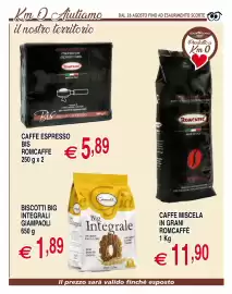 Volantino Centro Oceano Pagina 35: Caffè espresso bis romcaffe €5,89, Caffè miscela in grani Romcaffè €11,90