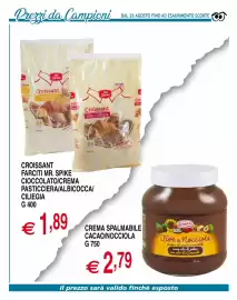 Volantino Centro Oceano Pagina 39: Croissant farciti Mr. Spike €1,89