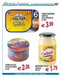 Volantino Centro Oceano Pagina 45: Tonno in olio di oliva Puros €2,39, Tonno Asdomar Gusto Gentile €3,99