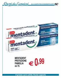 Volantino Centro Oceano Pagina 55: Mentadent protezione famiglia €0,99