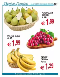 Volantino Centro Oceano Pagina 7: Pere William Bianche €1,89, Uva Red Globe €1,99