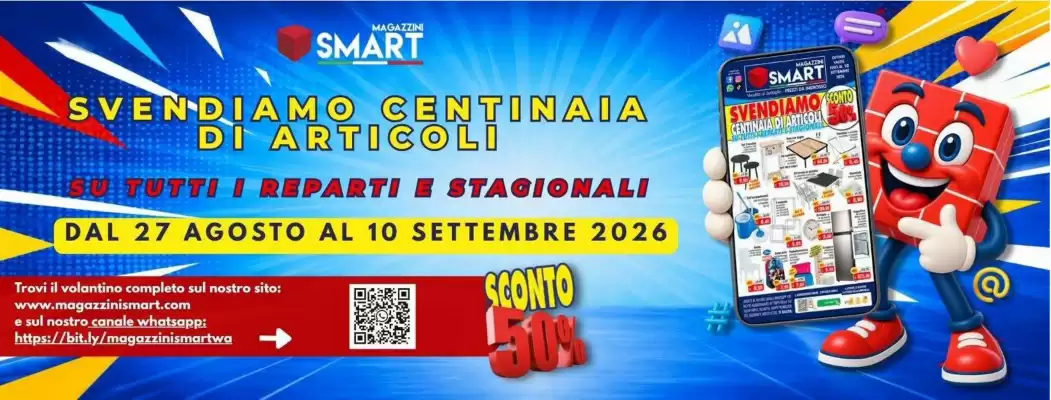 Magazzini Smart (valido fino al 10-09)
