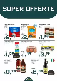Volantino Migross Supermercati e Market Pagina 8: Uova fresche L'Uovo del Podere €1,49, Composte Re di Sapori €1,99