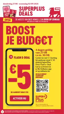 Shop & Go Delhaize (geldig t/m 2-09)