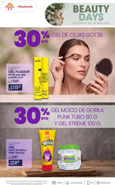 Catálogo Woolworth Página 4: Got2b - gel fijador para cejas y cabello €115,43, Moco de gorila - gel punk €24,43