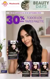 Catálogo Woolworth Página 1: Schwarzkopf - tinte palette color creme €51,73
