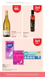 Spar folder Pagina 30: Pizza olie €7,50, VANIA maandverband, O.B. tampons of CAREFREE inlegkruisjes €7,86