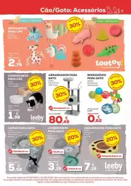 Folheto Kiwoko Página 7: Arranhador para gato leebi €80,49, Comedouros para cão leebys €1,39