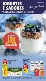 Folheto Pingo Doce | Especial Iogurtes Página 1: Iogurte cremoso pingo doce €1,39