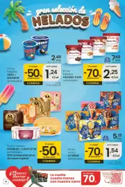 Folleto Eroski Página 12: Extreme conos €1,54, Häagen-Dazs €2,25