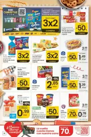 Folleto Eroski Página 18: Donuts Glacé €1,49, Phoskitos pastelitos €2,85