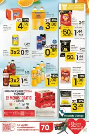 Folleto Eroski Página 27: Pepsi refresco de cola original o zero €0,59, Fanta refresco de limón zero €0,53