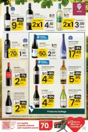 Folleto Eroski Página 31: Mencía €2,97, Mar de Frades €17,49