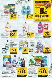 Folleto Eroski Página 35: Flota detergente liquido concentrado esencias €9,99