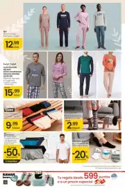 Folleto Eroski Página 42: Dim bragas €9,99, Visto Bueno Pack 3 calcetines hombre o mujer €2,99