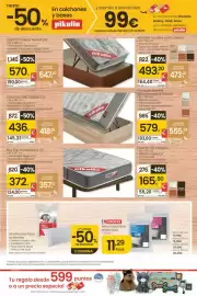 Folleto Eroski Página 43: Eroski almohada fibra antiácaros €11,29, Nikolin bed pop normablock 3.0 €372,00