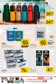 Folleto Eroski Página 46: Varta baterías €79,00, Motorkit Aditivo AdBlue con cánula €10,95