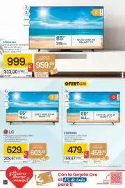 Folleto Eroski Página 54: LG TV QNed Miniled 65QNED70B6C €603,84, Samsung tv led uhd tu65u7025f €459,84