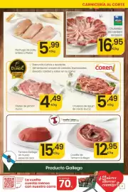 Folleto Eroski Página 7: Pechuga de pollo €5,99, Welsh Lamb chuletillas de cordero de pasto €16,95