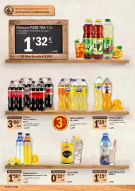 Folleto SPAR Página 4: Fanta refresco zero azúcares €1,59, SPAR horchata de chufa €1,15
