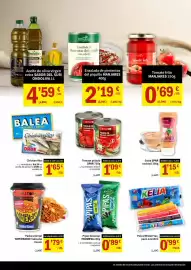 Folleto SPAR Página 7: Orbe chicharrillos en escabeche €1,65, Polos Kelia Flax €0,99
