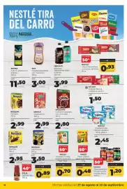 Folleto Alimerka Página 18: Chocapic €2,80, Nestlé cereales trix €2,99