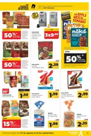 Folleto Alimerka Página 19: Bimbo - bagels semillas €2,35, Kellogg's - cereales special k con chocolate negro €2,99