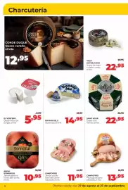 Folleto Alimerka Página 2: Campo Frío jamón cocido extra 96% carne naturarte €11,95, Bavaria Blu Queso azul €14,95