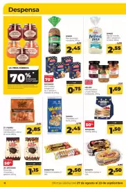 Folleto Alimerka Página 20: Pasquier tortitas €1,50, Recondo pan tostado integral, sin sal ni azúcar o tradicional €0,75