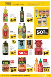 Folleto Alimerka Página 23: Helios tomate frito €1,69, La Masía aceite de oliva €3,79